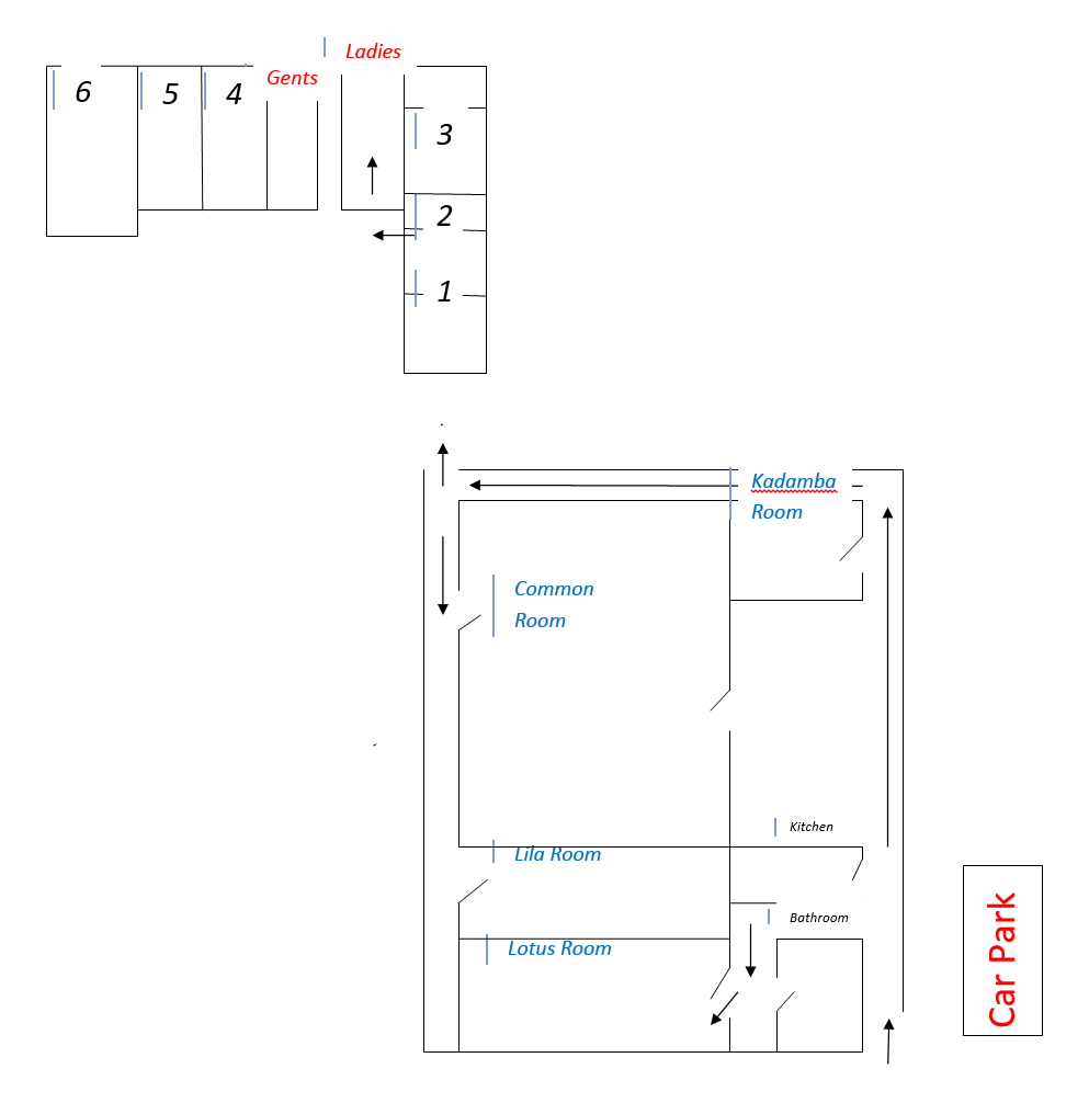 Bhakti Guesthouse Map